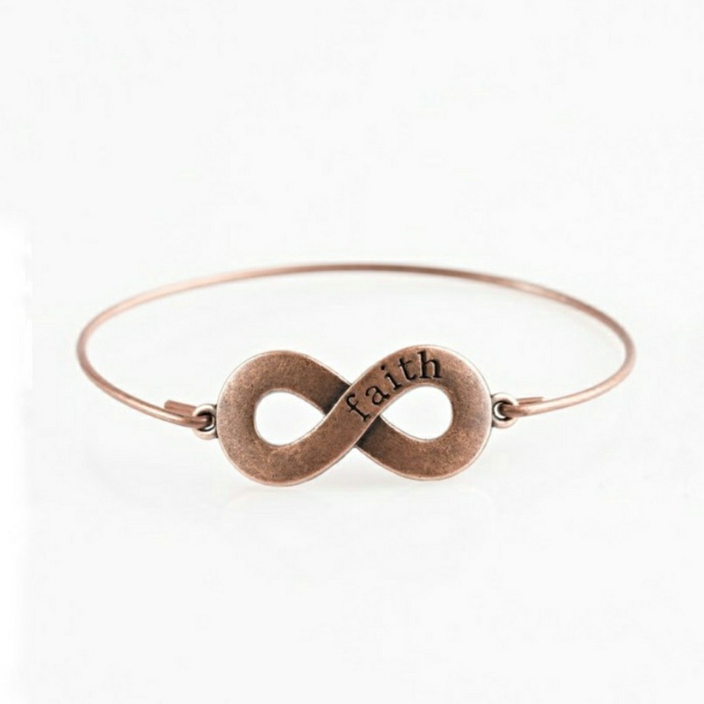Keep the Faith cooper bracelet